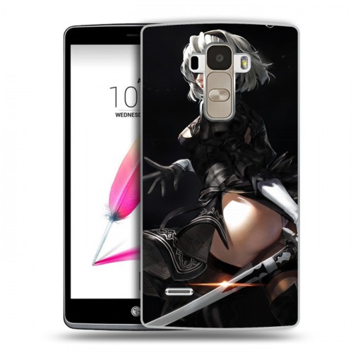 Дизайнерский силиконовый чехол для LG G4 Stylus NieR:Automata