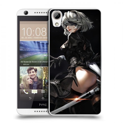 Дизайнерский силиконовый чехол для HTC Desire 626 NieR:Automata