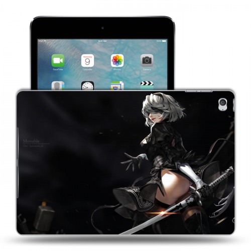 Дизайнерский пластиковый чехол для Ipad Mini 4 NieR:Automata