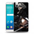 Дизайнерский пластиковый чехол для Huawei ShotX NieR:Automata