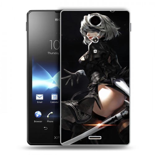 Дизайнерский пластиковый чехол для Sony Xperia TX NieR:Automata