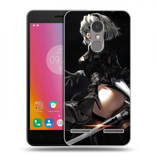 Дизайнерский силиконовый чехол для Lenovo K6 NieR:Automata