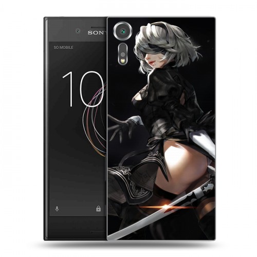 Дизайнерский пластиковый чехол для Sony Xperia XZs NieR:Automata