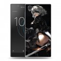 Дизайнерский пластиковый чехол для Sony Xperia L1 NieR:Automata