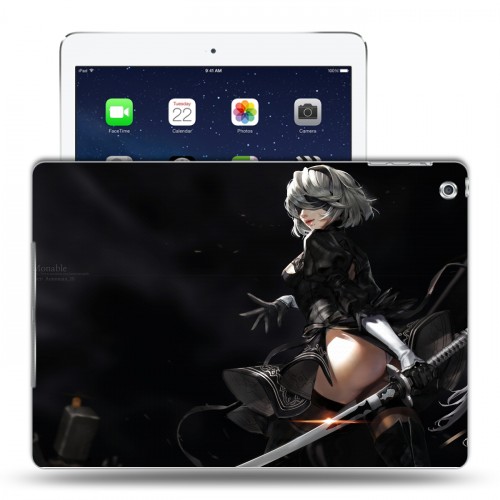 Дизайнерский силиконовый чехол для Ipad (2017) NieR:Automata