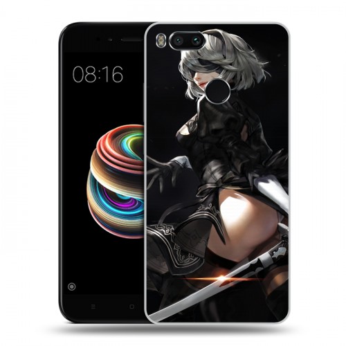 Дизайнерский силиконовый чехол для Xiaomi Mi5X NieR:Automata