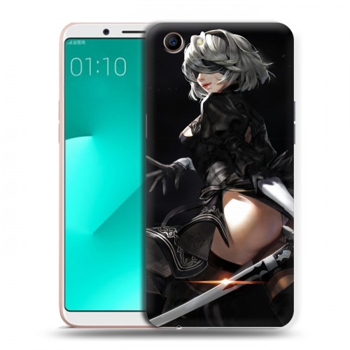 Дизайнерский пластиковый чехол для OPPO A83 NieR:Automata