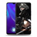 Дизайнерский силиконовый с усиленными углами чехол для OPPO A1k NieR:Automata