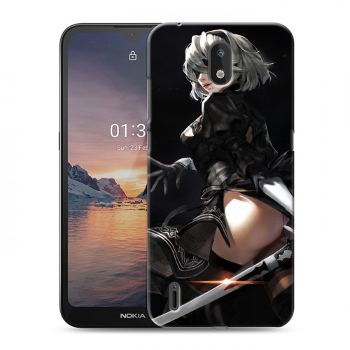 Дизайнерский силиконовый чехол для Nokia 1.3 NieR:Automata