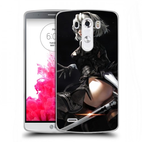 Дизайнерский пластиковый чехол для LG G3 (Dual-LTE) NieR:Automata