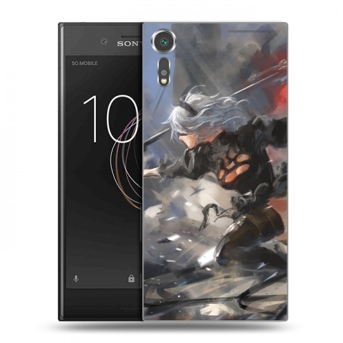 Дизайнерский пластиковый чехол для Sony Xperia XZs NieR:Automata