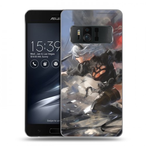 Дизайнерский силиконовый чехол для ASUS ZenFone AR NieR:Automata