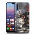 Дизайнерский силиконовый с усиленными углами чехол для Huawei P20 Pro NieR:Automata