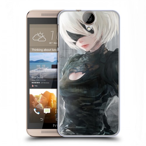 Дизайнерский пластиковый чехол для HTC One E9+ NieR:Automata