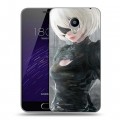 Дизайнерский силиконовый чехол для Meizu M3s Mini NieR:Automata