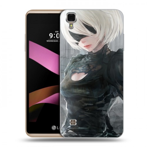 Дизайнерский пластиковый чехол для LG X Style NieR:Automata