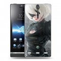 Дизайнерский пластиковый чехол для Sony Xperia S NieR:Automata