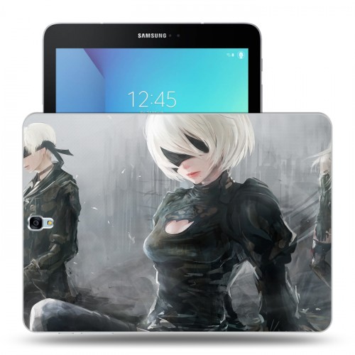 Дизайнерский силиконовый чехол для Samsung Galaxy Tab S3 NieR:Automata