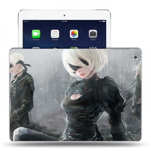 Дизайнерский пластиковый чехол для Ipad (2017) NieR:Automata