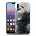 Дизайнерский силиконовый с усиленными углами чехол для Huawei P20 Pro NieR:Automata