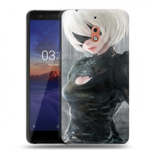 Дизайнерский силиконовый чехол для Nokia 2.1 NieR:Automata