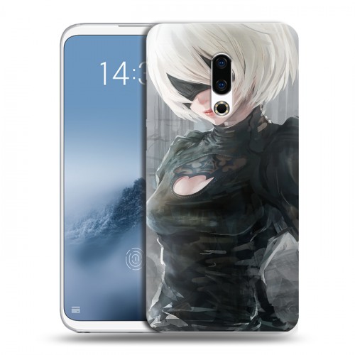 Дизайнерский пластиковый чехол для Meizu 16th Plus NieR:Automata