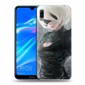 Дизайнерский пластиковый чехол для Huawei Y6 (2019) NieR:Automata