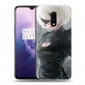 Дизайнерский пластиковый чехол для OnePlus 7 NieR:Automata