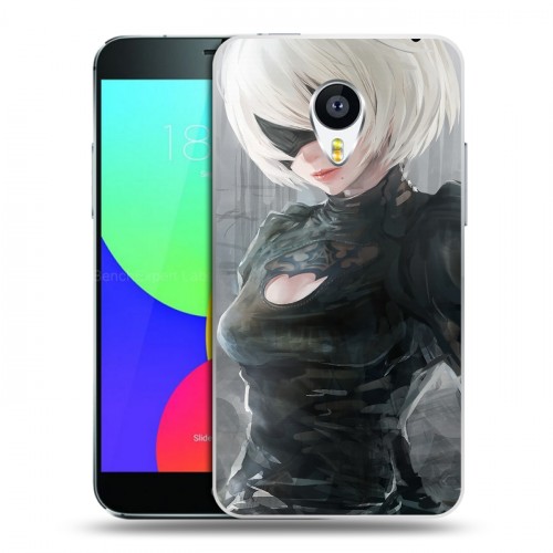 Дизайнерский пластиковый чехол для Meizu MX4 NieR:Automata