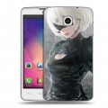 Дизайнерский пластиковый чехол для LG L60 NieR:Automata