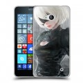 Дизайнерский пластиковый чехол для Microsoft Lumia 640 NieR:Automata