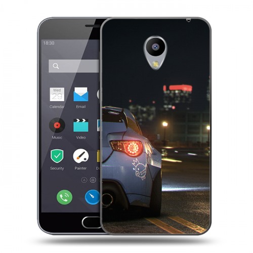 Дизайнерский пластиковый чехол для Meizu M2 Note Need For Speed