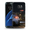 Дизайнерский силиконовый с усиленными углами чехол для Samsung Galaxy S7 Need For Speed