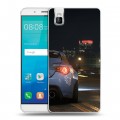 Дизайнерский пластиковый чехол для Huawei ShotX Need For Speed