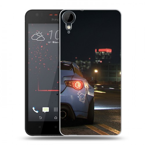 Дизайнерский пластиковый чехол для HTC Desire 825 Need For Speed