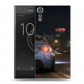 Дизайнерский пластиковый чехол для Sony Xperia XZs Need For Speed