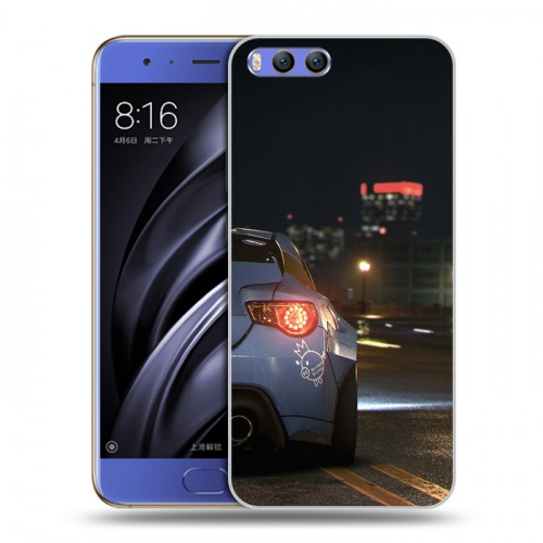 Дизайнерский пластиковый чехол для Xiaomi Mi6 Need For Speed