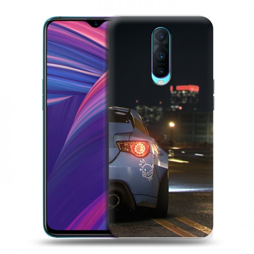 Дизайнерский пластиковый чехол для OPPO RX17 Pro Need For Speed