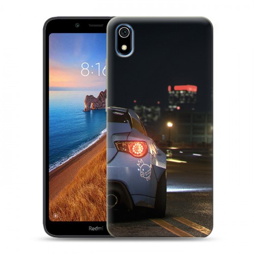 Дизайнерский силиконовый чехол для Xiaomi RedMi 7A Need For Speed