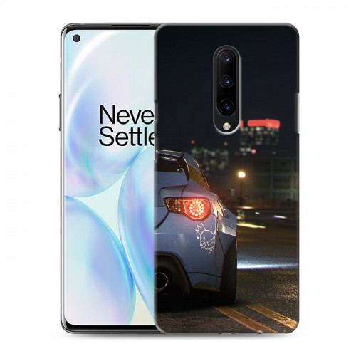 Дизайнерский силиконовый чехол для OnePlus 8 Need For Speed