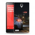 Дизайнерский пластиковый чехол для Xiaomi RedMi Note Need For Speed