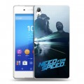 Дизайнерский пластиковый чехол для Sony Xperia Z3+ Need For Speed