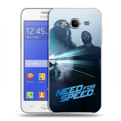 Дизайнерский силиконовый чехол для Samsung Galaxy J7 Need For Speed