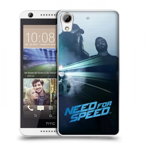 Дизайнерский силиконовый чехол для HTC Desire 626 Need For Speed