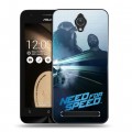 Дизайнерский пластиковый чехол для ASUS Zenfone Go Need For Speed