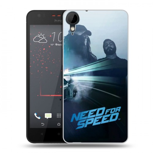 Дизайнерский пластиковый чехол для HTC Desire 825 Need For Speed