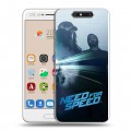 Дизайнерский пластиковый чехол для ZTE Blade V8 Need For Speed