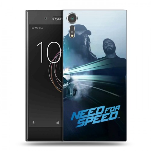 Дизайнерский пластиковый чехол для Sony Xperia XZs Need For Speed