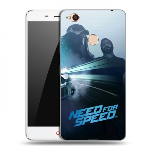 Дизайнерский пластиковый чехол для ZTE Nubia N1 Need For Speed