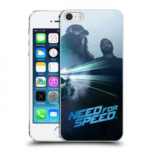 Дизайнерский пластиковый чехол для Iphone 5s Need For Speed